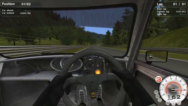 Управляю через пк мышь в Race 07, сложно!? смотреть онлайн