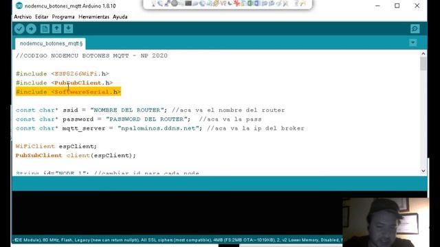 Como prender y apagar un led desde una pagina http javascript con mqtt,websockets y nodemcu смотреть онлайн