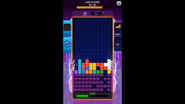 Tetris Blitz- compleating challenges смотреть онлайн