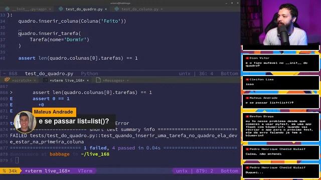 Pytest Fixtures - Live de Python #168 смотреть онлайн