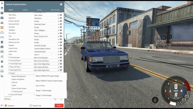 Mercedes 260e in BeamNG Drive!! смотреть онлайн