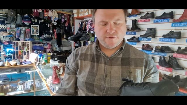 Extra wide fit EE-4E womens shoe Taylor from DB смотреть онлайн