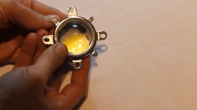 Самодельная светодиодная лампа 10W 220V смотреть онлайн