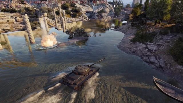 ? Intel Iris Xe Graphics G7 - World of Tanks gameplay benchmarks (1080p) смотреть онлайн