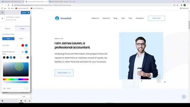 How To Enable Scroll To Top in Rishi Theme смотреть онлайн