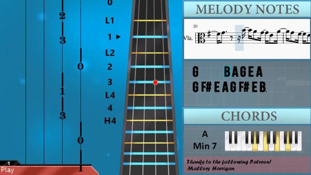 How to play Chug Jug With You (Number One Victory Royale) by Leviathan on Viola (Tutorial) смотреть онлайн