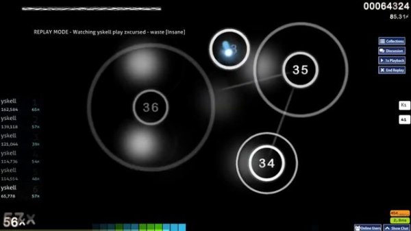 waste - zxcursed,osu