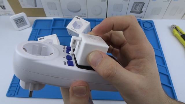 Fingerbot Plus Adaprox - робот нажиматель кнопок с Bluetooth