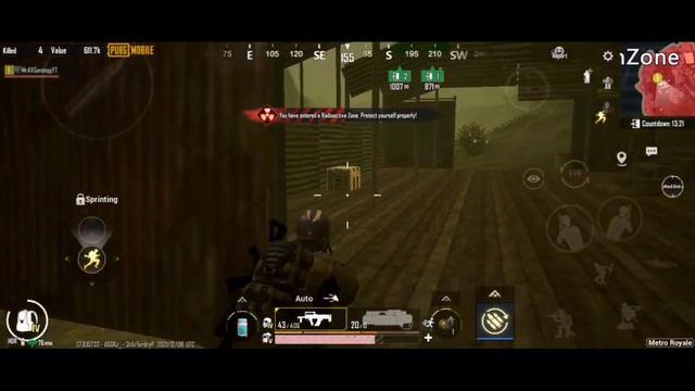 Metro Royale Chapter 5 - Advanced mode Gameplay solo mode always op🔥 смотреть онлайн