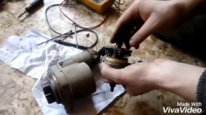 Демонтаж и разборка стартера Infiniti FX S50