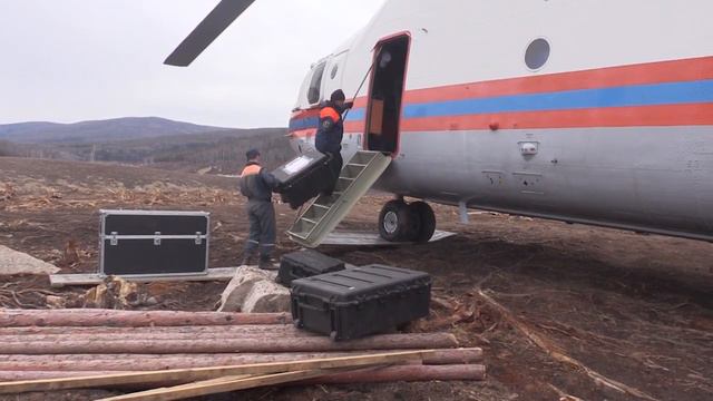 На месте Бурейского оползня, май 2019. Выход МЧС смотреть онлайн