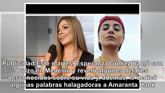 [Video] El beso con el que Esperanza Gómez sorprendió a Amaranta Hank смотреть онлайн