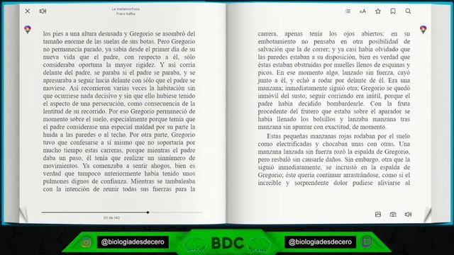 ?? @Biologiadesdecero Leyendo "La Metamorfosis" TERMINAMOS EL LIBRO l Franz Kafka?️ смотреть онлайн