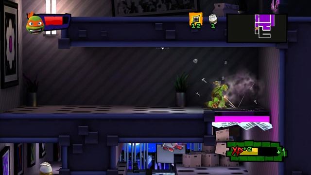 TMNT Danger of the ooze walkthrough part 2_We're gonna need a big fly swatter смотреть онлайн