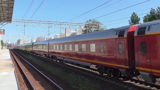 "Škoda original" ЧС6-029 с поездом «Красная стрела» №1 Санкт-Петербург — Москва | Лихоборы (НАТИ) смотреть онлайн