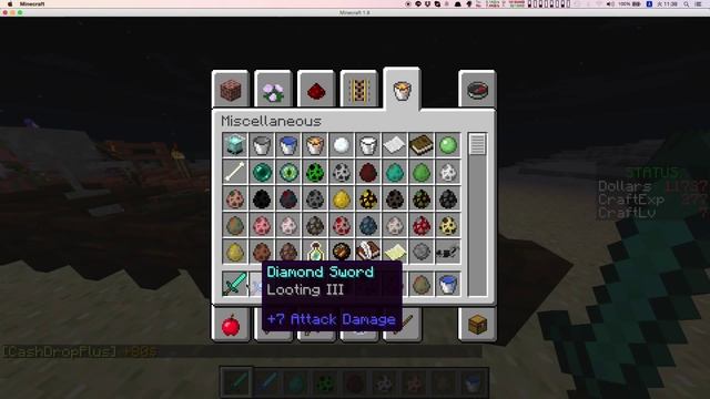 【Minecraft 1.8】 CashDropPlus 【Bukkit Plugin】 смотреть онлайн