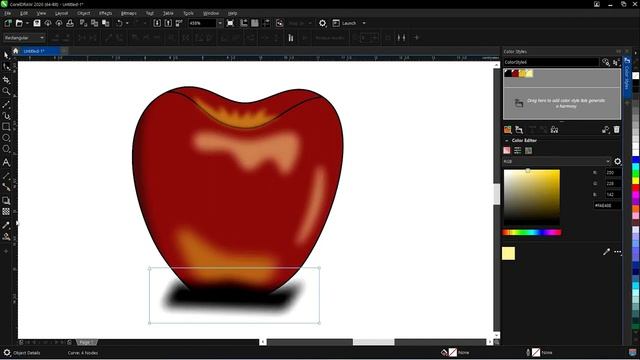 Making 3D Apple Using CorelDraw смотреть онлайн