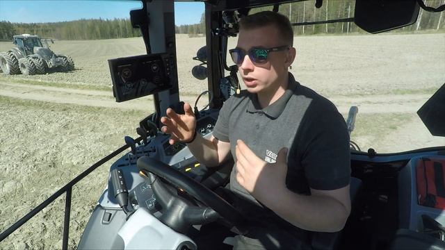 Valtra G135 Active: Frontlader-Nutzung