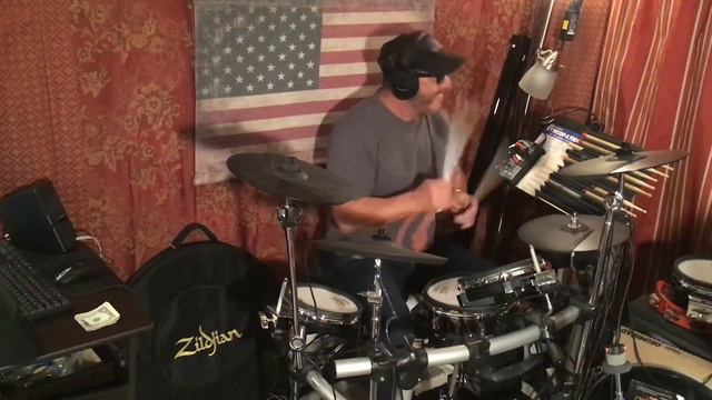 ZZ Top - Just Got Paid (TSam Tatum) drum cover смотреть онлайн