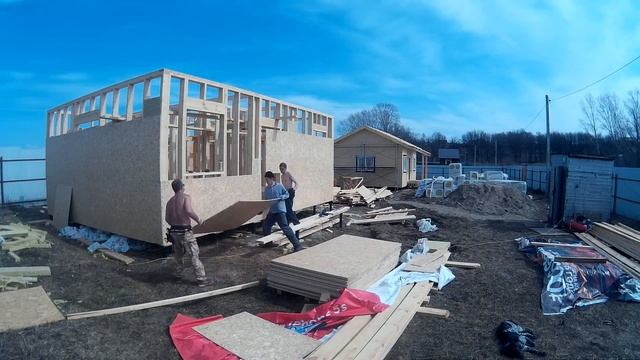 Обшивка стен каркасного дома - 2 смотреть онлайн