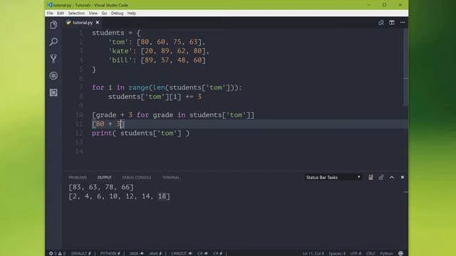 26 - Comprehension & Nested Loops ( list; set; dict ) | Python Tutorials смотреть онлайн