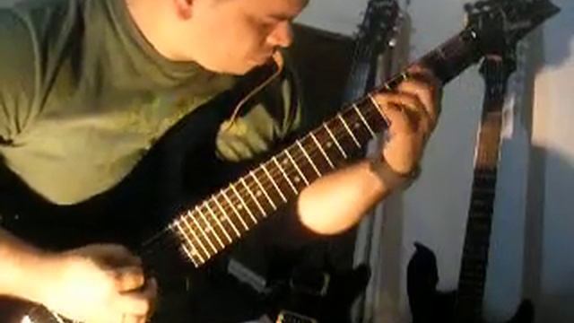 IBANEZ RG 7 STRING ,Dream Theater, the glass prision . RONNY ROJAS. смотреть онлайн
