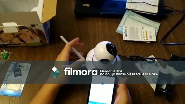 Распаковка и Установка Wi-Fi камеры.Установка приложении с 4:30 минуты смотреть онлайн
