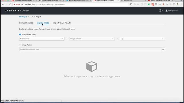 OCP: 3. Deploy Docker Image смотреть онлайн