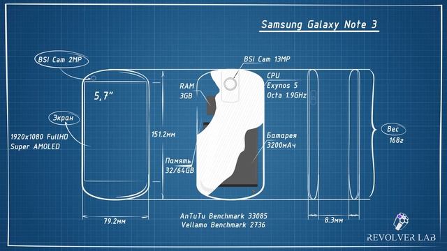 Samsung Galaxy Note 3: обзор лучшего "плафона" смотреть онлайн