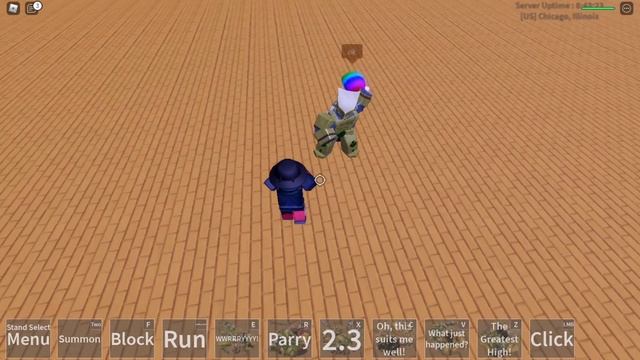 Using THE WORLD (N the JoJo Game) смотреть онлайн
