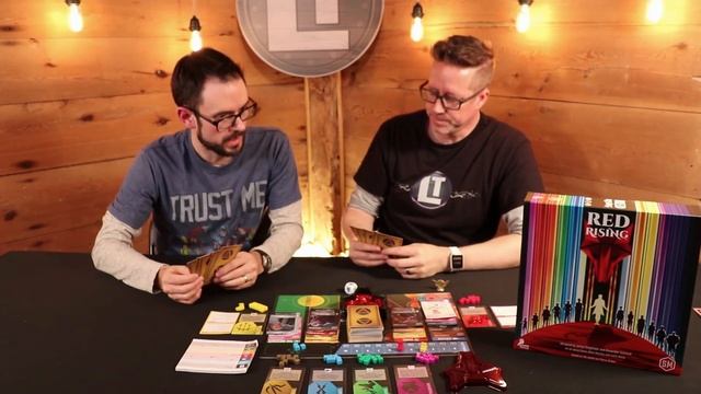Red Rising Board Game - Playthrough and Review смотреть онлайн