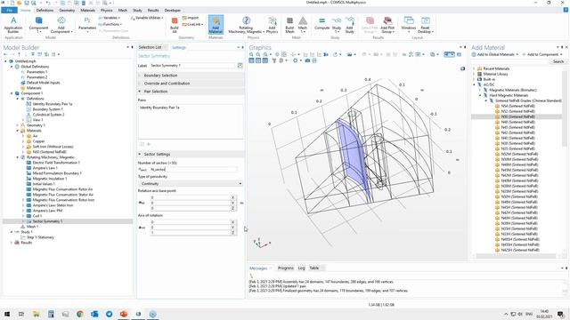 Основы моделирования вращающихся электрических машин в COMSOL Multiphysics® смотреть онлайн