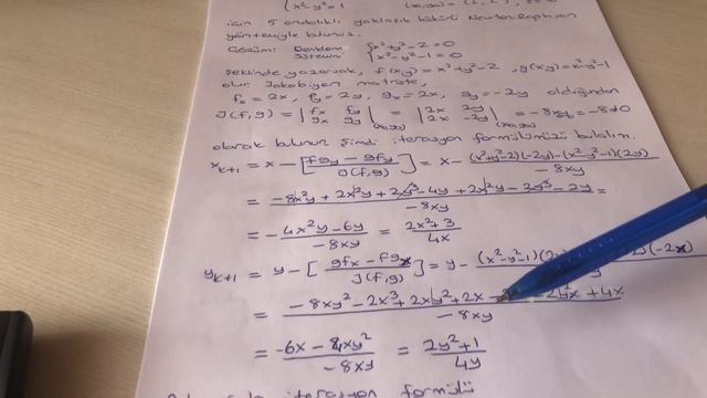 10. Newton-Rapshon metodu (Sayısal Analiz dersi) смотреть онлайн