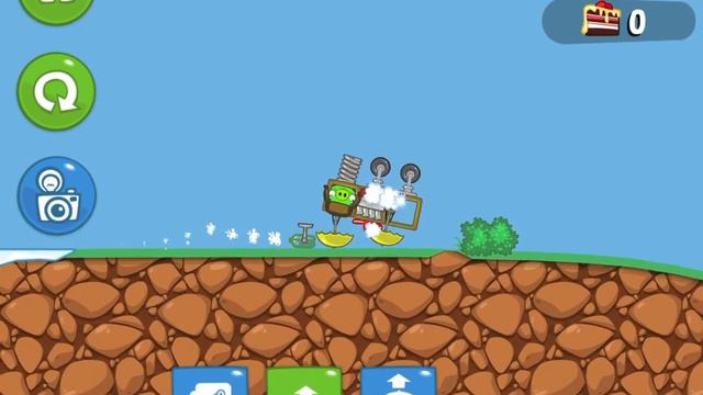 Fly piggy fly (vuela cerdo vuela) Bad Piggies HD смотреть онлайн