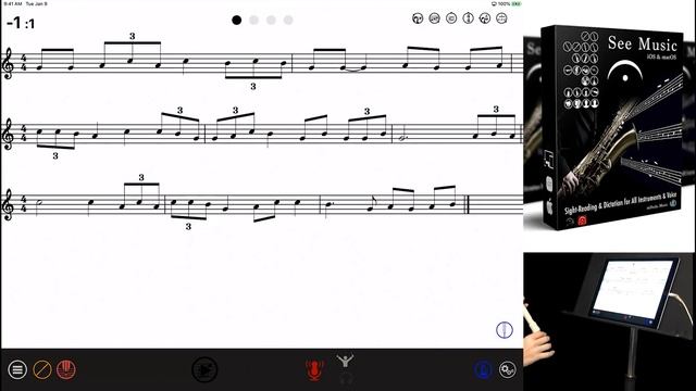 See Music Sight-Reading App Demo using 3 different instruments смотреть онлайн