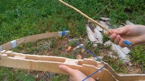 Как Сделать арбалет? Простой Спусковой Механизм