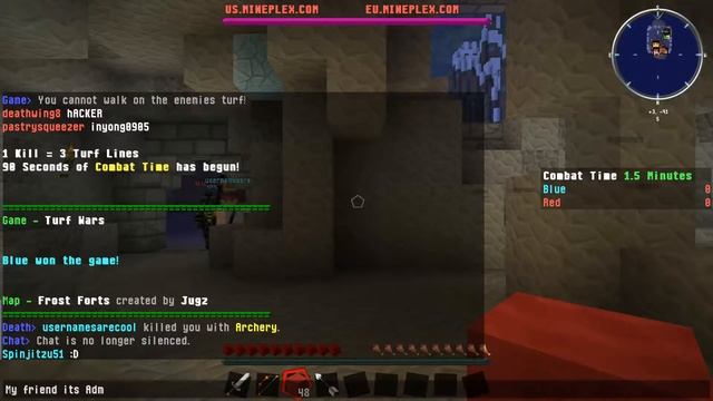Мини-игры #1. Turf Wars. Ловим читеров! [SkyFriends] смотреть онлайн