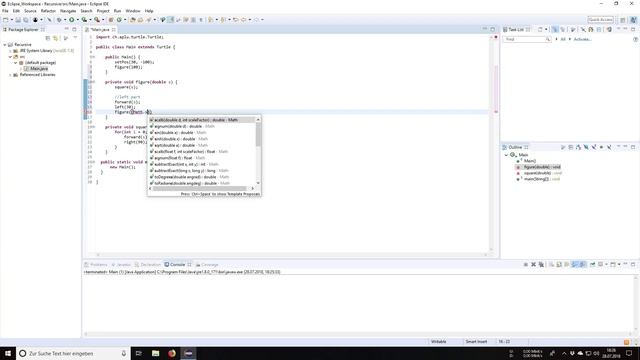 Java Turtle Graphics #02 - Pythagoras Tree ( asymmetrical) смотреть онлайн