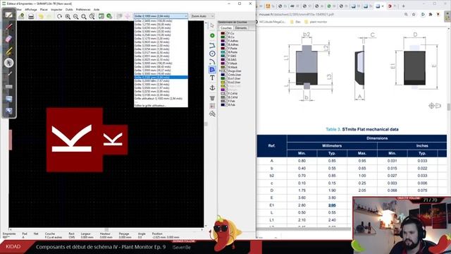 Projet Plant Monitor - Episode 9 - Réalisation du Schéma : Circuit MPPT pour recharge solaire II смотреть онлайн