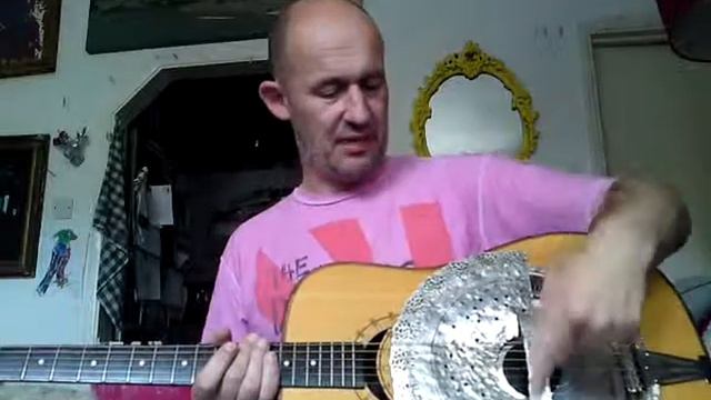 how i built my resonator dobra type guitar conversion смотреть онлайн