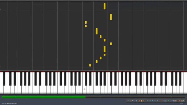 Kanye West All Falls Down Piano Synthesia смотреть онлайн