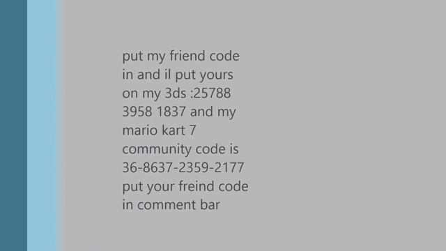 mario kart 7 code смотреть онлайн