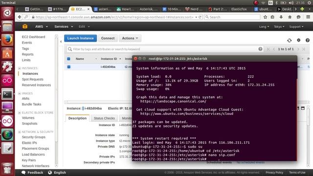 Deploy Asterisk Server Amazon EC2 смотреть онлайн