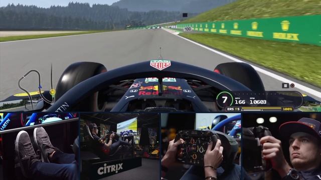 @Citrix Virtual Lap: Max Verstappen at the Austrian Grand Prix смотреть онлайн