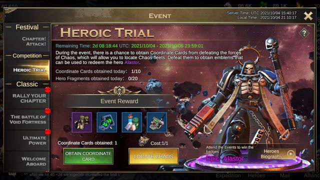 Warhammer 40,000 Lost Crusade, Part 1