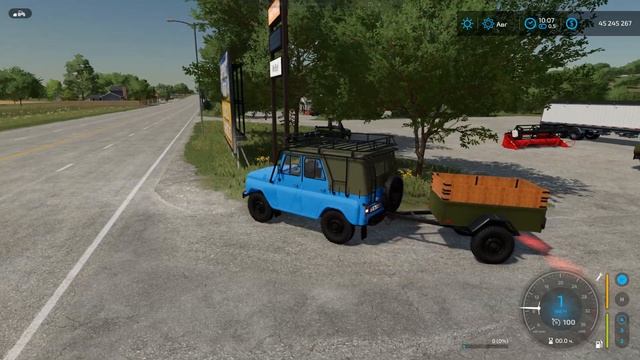 УАЗ 469 ОБЗОР МОДА - FARMING SIMULATOR 22 смотреть онлайн