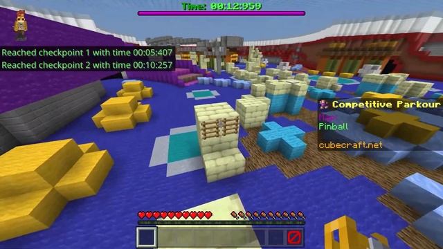 КТО БЫСТРЕЕ? НОВЫЙ ТЕСТОВЫЙ РЕЖИМ ПАРКУР ГОНОК В MINECRAFT POCKET EDITION 1.17.2 смотреть онлайн