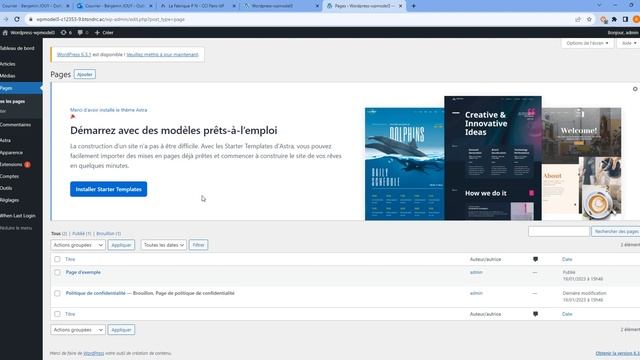 01 - Wordpress - Astra - Prise en Main смотреть онлайн