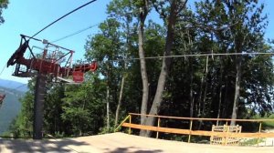 Канатная дорога в Адыгее, в Даховской