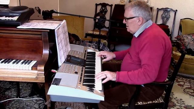 Martin Heathcote Plays the Yamaha PSR-3000 Workstation at Neaphouse Studios смотреть онлайн